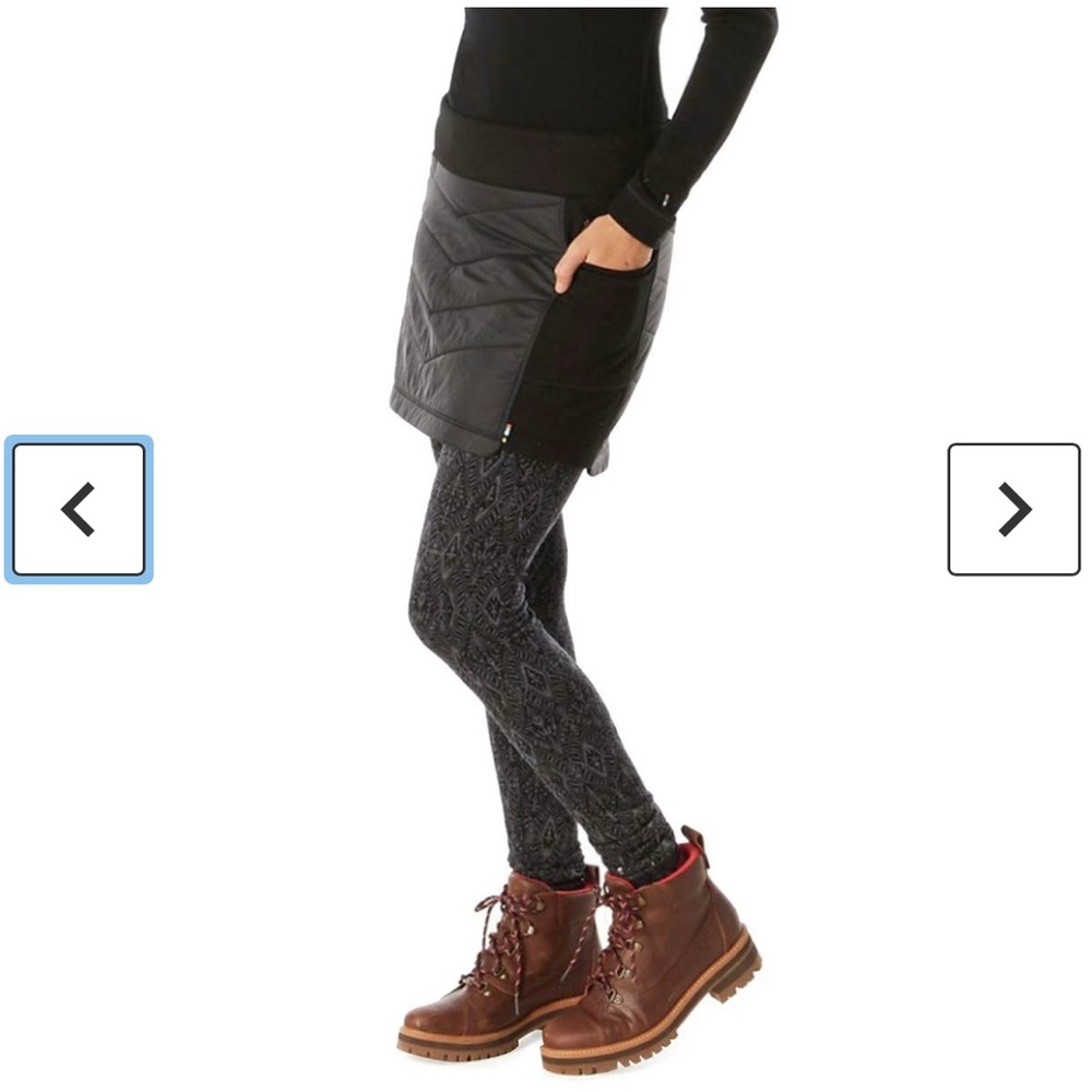 SMARTWOOL Smartloft Pull On Quilted Puffer Mini Skirt